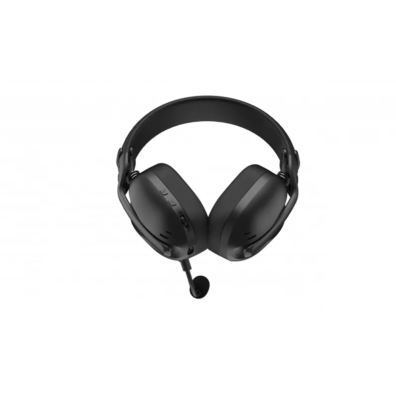 HATOR Hyperpunk 3 Wireless ausinės laidinės ir belaidės ant galvos juostos žaidimams USB Type-C / USB Type-A Bluetooth juodos