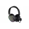 HATOR Phoenix 2 Wireless ausinės su mikrofonu laidinis ir belaidis ant galvos žaidimams USB Type-C / USB Type-A Bluetooth juoda