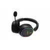 HATOR Phoenix 2 Wireless ausinės su mikrofonu laidinis ir belaidis ant galvos žaidimams USB Type-C / USB Type-A Bluetooth juoda
