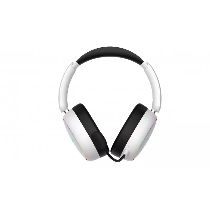 HATOR Phoenix 2 Wireless laisvų rankų įranga laidinė ir belaidė ant galvos nešiojama žaidimų USB Type-C / USB Type-A Bluetooth balta