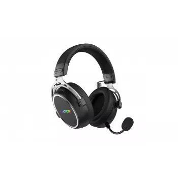 HATOR Hypergang 3 Wireless ausinės su galvos lankeliu Žaidimams USB Type-C / USB Type-A Bluetooth juodos