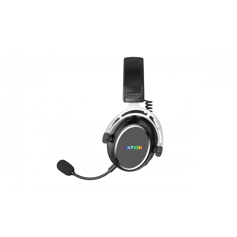 HATOR Hypergang 3 Wireless ausinės su galvos lankeliu Žaidimams USB Type-C / USB Type-A Bluetooth juodos
