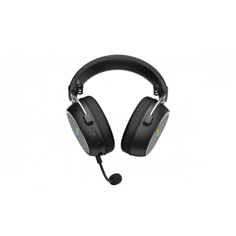 HATOR Hypergang 3 Wireless ausinės su galvos lankeliu Žaidimams USB Type-C / USB Type-A Bluetooth juodos
