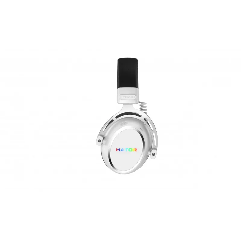 HATOR Hypergang 3 Wireless ausinės su lankeliu Žaidimams USB Type-C / USB Type-A Bluetooth Baltos