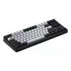 HATOR Rockfall 3 TKL Wireless, juoda, QMK/VIA, OMA profilio baltai juodi klavišų dangteliai Klaviatūra - linijiniai mechaniniai hotswap jungikliai - US - ANSI išdėstymas (HTK850)