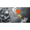HATOR Rockfall 3 TKL Wireless, juoda, QMK/VIA, OMA profilio baltai juodi klavišų dangteliai Klaviatūra - linijiniai mechaniniai hotswap jungikliai - US - ANSI išdėstymas (HTK850)