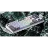 HATOR Rockfall 3 TKL Wireless, juoda, QMK/VIA, OMA profilio baltai juodi klavišų dangteliai Klaviatūra - linijiniai mechaniniai hotswap jungikliai - US - ANSI išdėstymas (HTK850)