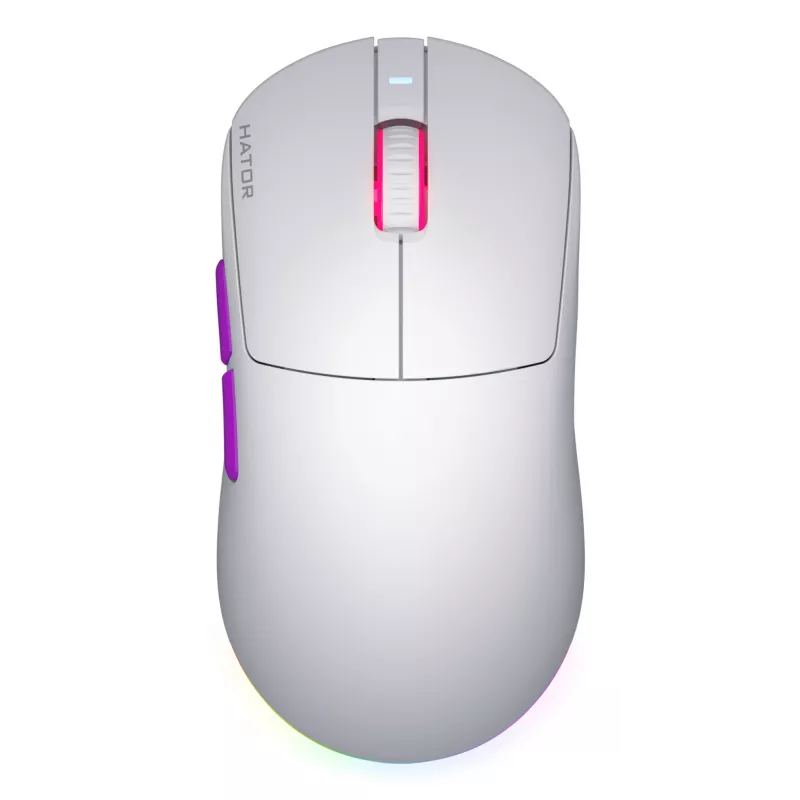 HATOR Quasar 3 Ultra 8K belaidė pelė Žaidimų Abiem rankoms tinkama RF Belaidis + Bluetooth + USB A tipo Optinė 30000 DPI