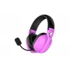 HATOR Hyperpunk 3 Wireless ausinės laidinės ir belaidės ant galvos dedamos žaidimams USB Type-C / USB Type-A Bluetooth violetinės