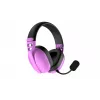 HATOR Hyperpunk 3 Wireless ausinės laidinės ir belaidės ant galvos dedamos žaidimams USB Type-C / USB Type-A Bluetooth violetinės