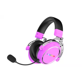 HATOR Hypergang 3 Wireless ausinės su galvos apyrankiu Žaidimų USB Type-C / USB Type-A Bluetooth Violetinė