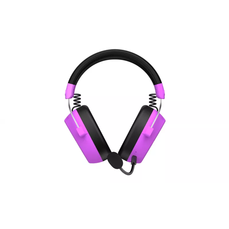 HATOR Hypergang 3 Wireless ausinės su galvos apyrankiu Žaidimų USB Type-C / USB Type-A Bluetooth Violetinė