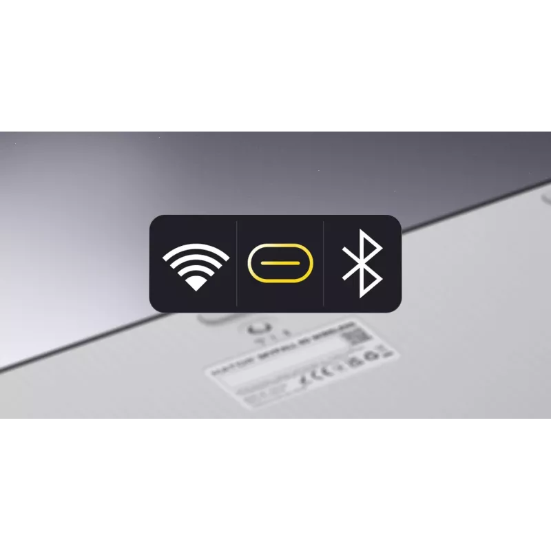 HATOR Skyfall Wireless 80 klaviatūra Žaidimų USB + RF belaidė + Bluetooth QWERTY JAV anglų Juoda, Balta