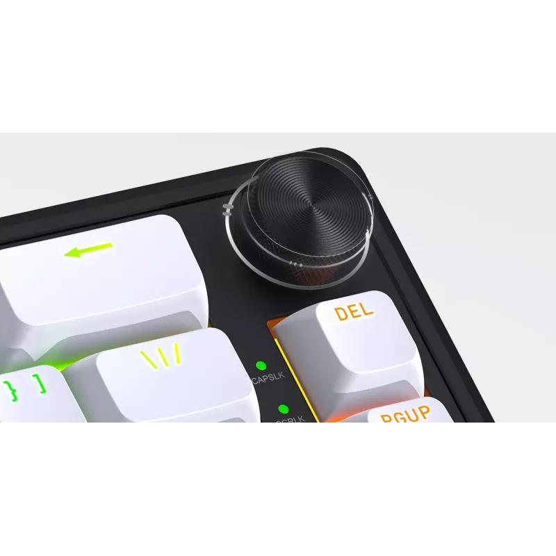 HATOR Skyfall Wireless 80 klaviatūra Žaidimų USB + RF belaidė + Bluetooth QWERTY JAV anglų Juoda, Balta