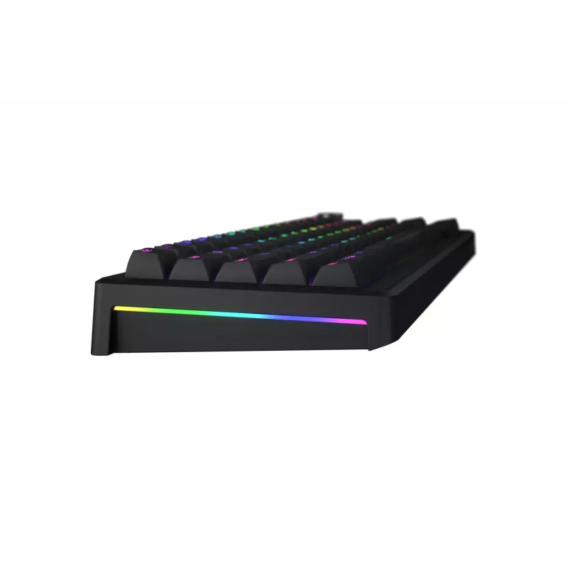 HATOR Skyfall 65 Laidinė, Mechaninė, USB-C, Aurum Sterling, 70M paspaudimų, RGB, Juoda, 790g