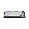 HATOR Skyfall Wireless 65 belaidė klaviatūra, skirta žaidimams, USB + RF belaidis ryšys + Bluetooth, QWERTY, JAV anglų k., juoda, balta