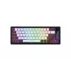HATOR Skyfall Pro Wireless 65 klaviatūra, žaidimams, USB + RF belaidė + Bluetooth, QWERTY, JAV anglų, juoda, pilka
