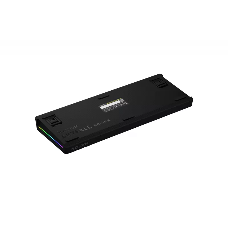 HATOR Skyfall 65 MAG ULTRA 8K klaviatūra, skirta žaidimams, laidinė, USB, QWERTY, US English, juoda, balta