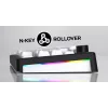 HATOR Skyfall Wireless 100 klaviatūra, žaidimams, USB + RF belaidė + Bluetooth, QWERTY, US anglų k., juoda, balta