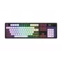 HATOR Skyfall Pro Wireless 100 klaviatūra, žaidimų, USB + RF belaidė + Bluetooth, QWERTY, JAV anglų, juoda, pilka