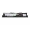 HATOR Skyfall Pro Wireless 100 klaviatūra, žaidimų, USB + RF belaidė + Bluetooth, QWERTY, JAV anglų, juoda, pilka
