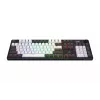 HATOR Skyfall Pro Wireless 100 klaviatūra, žaidimų, USB + RF belaidė + Bluetooth, QWERTY, JAV anglų, juoda, pilka