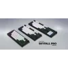 HATOR Skyfall Pro Wireless 100 klaviatūra, žaidimų, USB + RF belaidė + Bluetooth, QWERTY, JAV anglų, juoda, pilka