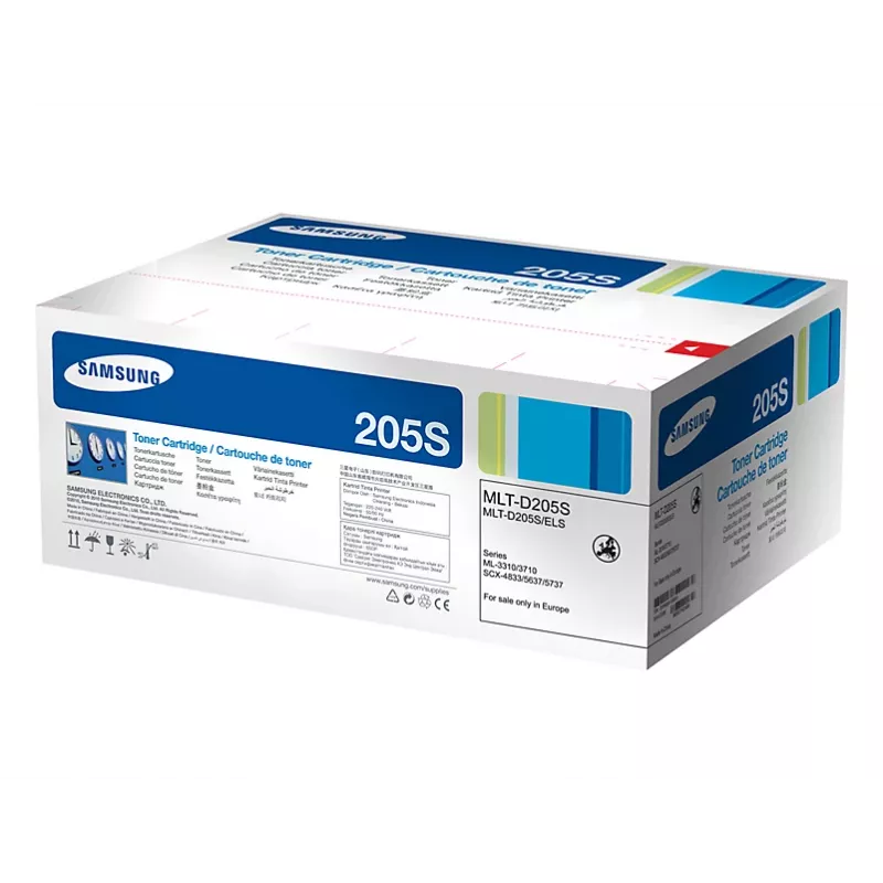 Samsung MLT-D205S dažų kasetė 1 vnt. Originali juoda