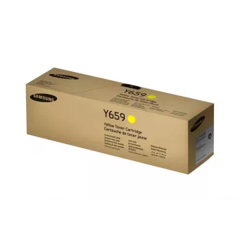 Samsung CLT-Y659S dažų kasetė 1 vnt. Originali Geltona