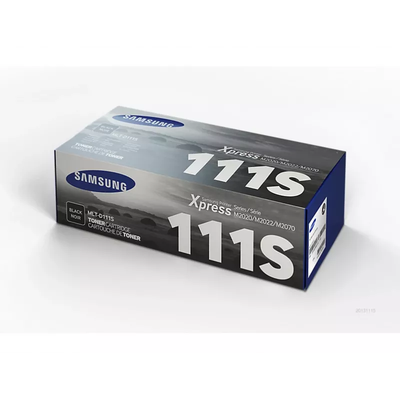 Samsung MLT-D111S dažų kasetė 1 vnt. Originali Juoda