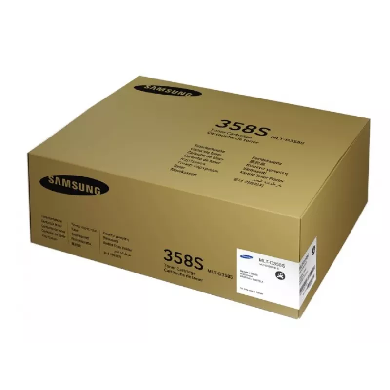 Samsung MLT-D358S dažų kasetė 1 vnt. Originali Juoda