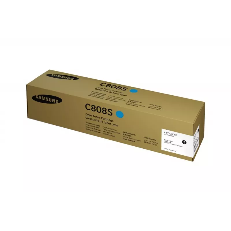Samsung CLT-C808S žydros spalvos tonerio kasetė, Originali, lazerinė, išeiga 20 000 puslapių, 1 vnt.