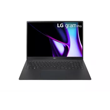 LG Gram Pro 16Z90SP-A.AP7BG nešiojamasis kompiuteris Intel Core Ultra 7 155H 40.6 cm (16 colių) WQXGA+ 32 GB LPDDR5x-SDRAM 2 TB SSD NVIDIA GeForce RTX 3050 Wi-Fi 6E (802.11ax) Windows 11 Pro Juoda