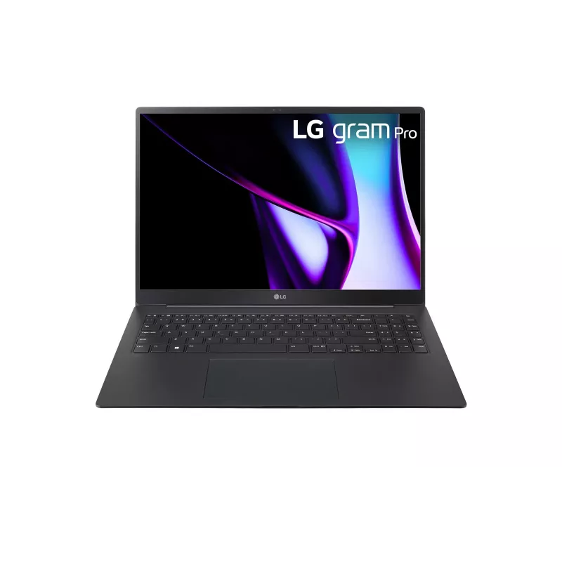 LG Gram Pro 16Z90SP-A.AP7BG nešiojamasis kompiuteris Intel Core Ultra 7 155H 40.6 cm (16 colių) WQXGA+ 32 GB LPDDR5x-SDRAM 2 TB SSD NVIDIA GeForce RTX 3050 Wi-Fi 6E (802.11ax) Windows 11 Pro Juoda