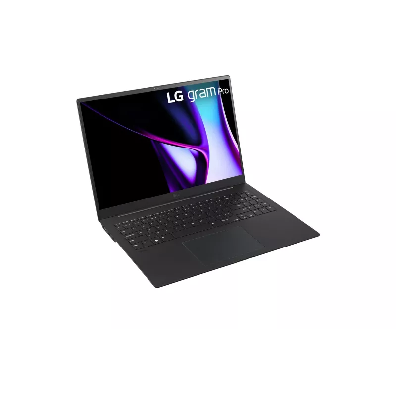 LG Gram Pro 16Z90SP-A.AP7BG nešiojamasis kompiuteris Intel Core Ultra 7 155H 40.6 cm (16 colių) WQXGA+ 32 GB LPDDR5x-SDRAM 2 TB SSD NVIDIA GeForce RTX 3050 Wi-Fi 6E (802.11ax) Windows 11 Pro Juoda