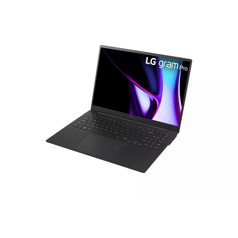 LG Gram Pro 16Z90SP-A.AP7BG nešiojamasis kompiuteris Intel Core Ultra 7 155H 40.6 cm (16 colių) WQXGA+ 32 GB LPDDR5x-SDRAM 2 TB SSD NVIDIA GeForce RTX 3050 Wi-Fi 6E (802.11ax) Windows 11 Pro Juoda
