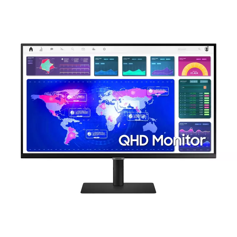 Samsung S32A600NWU kompiuterio monitorius 81,3 cm (32 colių) 2560 x 1440 pikselių Quad HD juodas