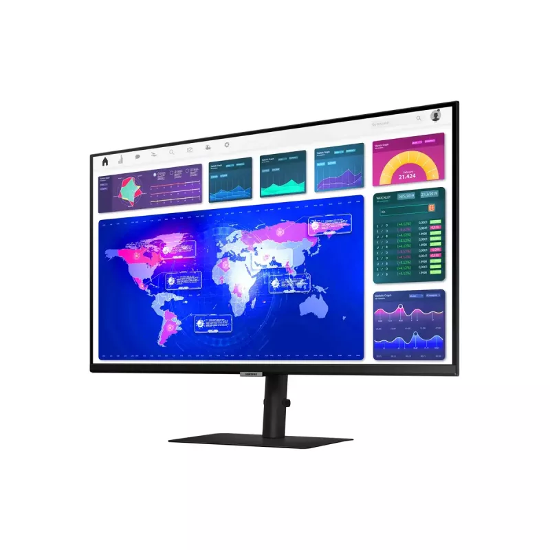 Samsung S32A600NWU kompiuterio monitorius 81,3 cm (32 colių) 2560 x 1440 pikselių Quad HD juodas