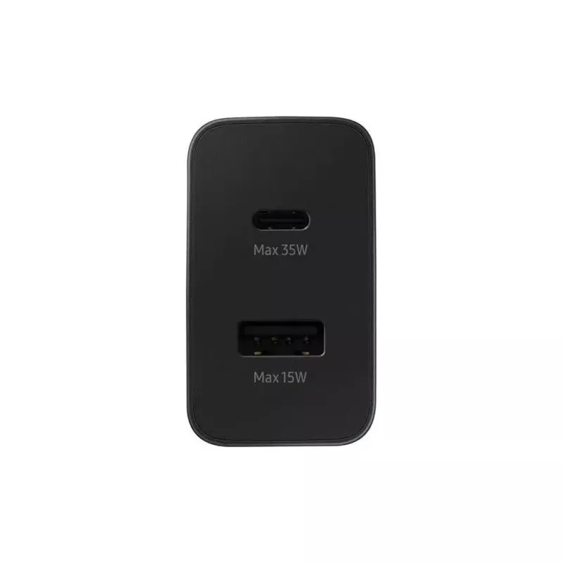 Samsung EP-TA220NBEGEU mobiliojo įrenginio įkroviklis Ausinės, Ausinės su mikrofonu, Nešiojamas kompiuteris, Išmanusis telefonas, Išmanusis laikrodis, Planšetė Juoda kintamoji srovė Vidaus
