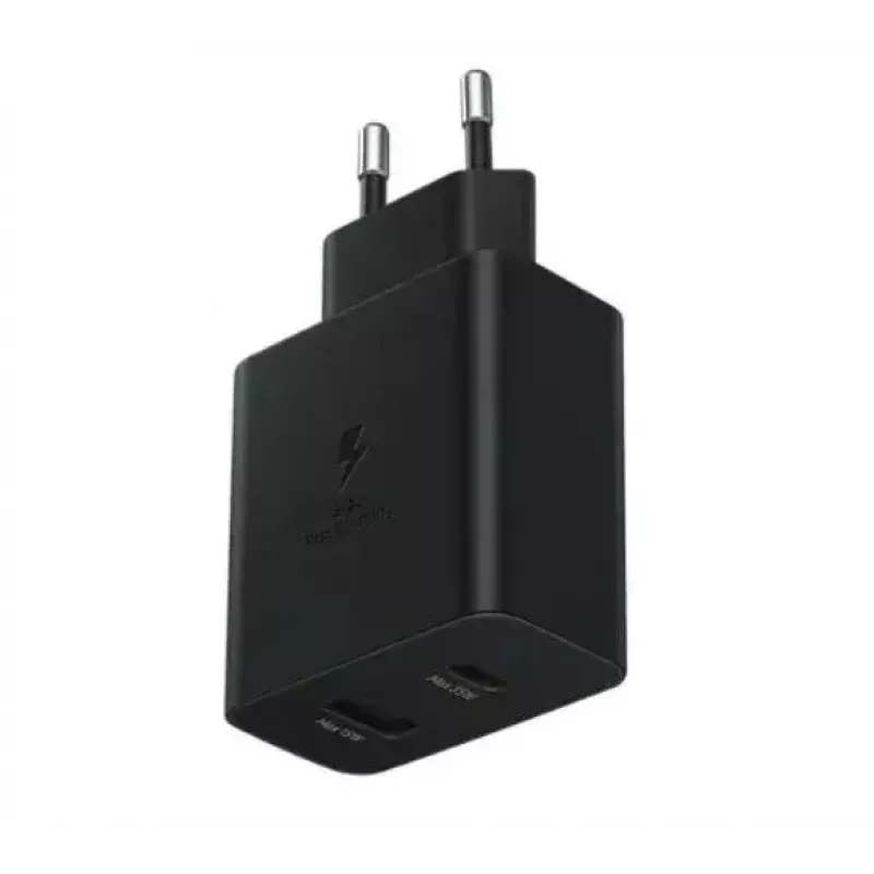 Samsung EP-TA220NBEGEU mobiliojo įrenginio įkroviklis Ausinės, Ausinės su mikrofonu, Nešiojamas kompiuteris, Išmanusis telefonas, Išmanusis laikrodis, Planšetė Juoda kintamoji srovė Vidaus