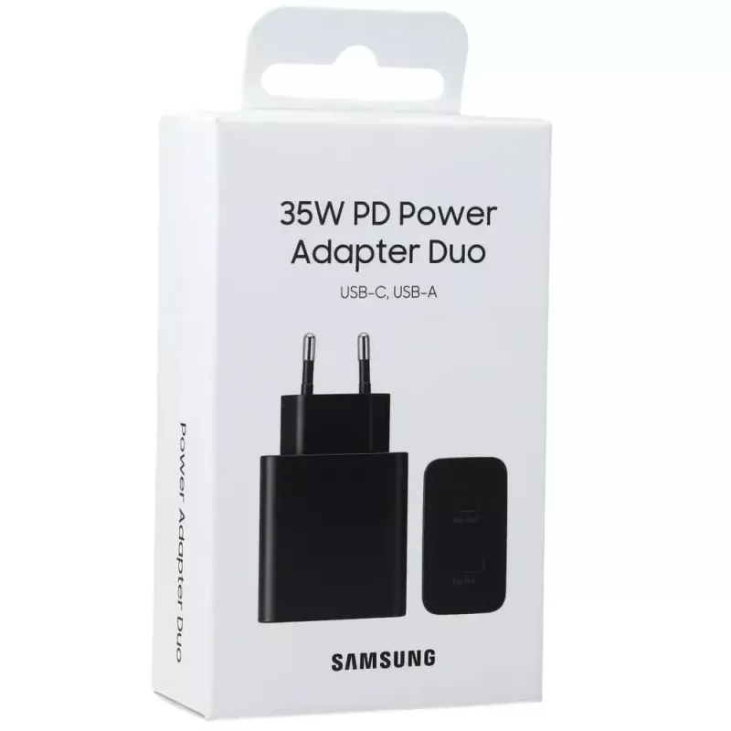 Samsung EP-TA220NBEGEU mobiliojo įrenginio įkroviklis Ausinės, Ausinės su mikrofonu, Nešiojamas kompiuteris, Išmanusis telefonas, Išmanusis laikrodis, Planšetė Juoda kintamoji srovė Vidaus