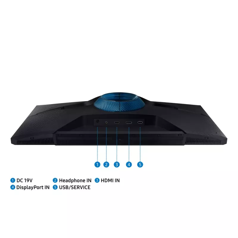 Samsung LS27AG304NU kompiuterio monitorius 68,6 cm (27 colių) 1920 x 1080 pikselių Full HD LED juodas