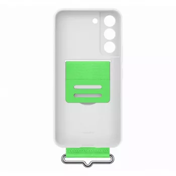 Mobiliojo telefono dėklas Samsung dangtelis, skirtas Galaxy S22, 15,5 cm (6,1 colio) – Baltas