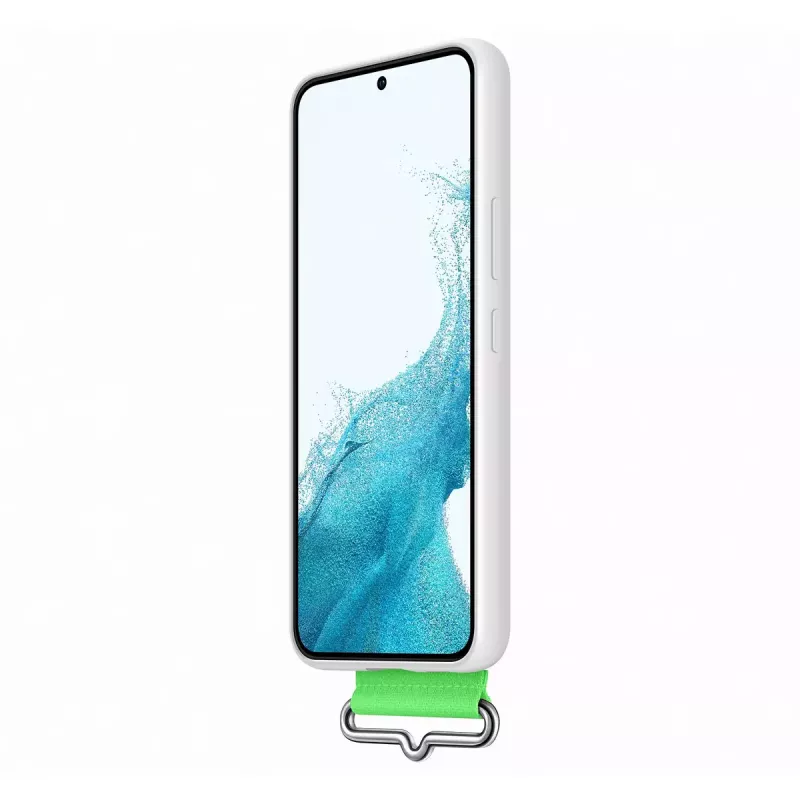 Mobiliojo telefono dėklas Samsung dangtelis, skirtas Galaxy S22, 15,5 cm (6,1 colio) – Baltas