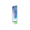 Samsung Silikoninis galinis dangtelis su dirželiu, baltas, skirtas Samsung Galaxy S21 FE