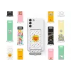 Samsung Silikoninis galinis dangtelis su dirželiu, baltas, skirtas Samsung Galaxy S21 FE