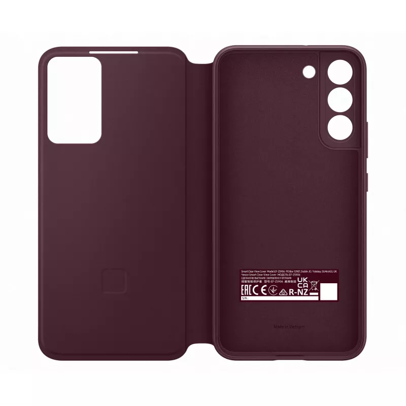 Samsung EF-ZS906C mobiliojo telefono dėklas 16,8 cm (6,6 colio) Užverčiamas dėklas Burgundiškos spalvos