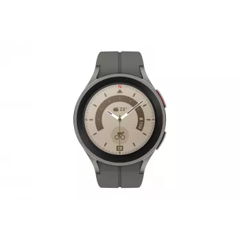 Samsung Galaxy Watch5 Pro 3,56 cm (1,4 colio) OLED 45 mm skaitmeninis 450 x 450 pikselių jutiklinis ekranas Titaninis Wi-Fi GPS (palydovinis)