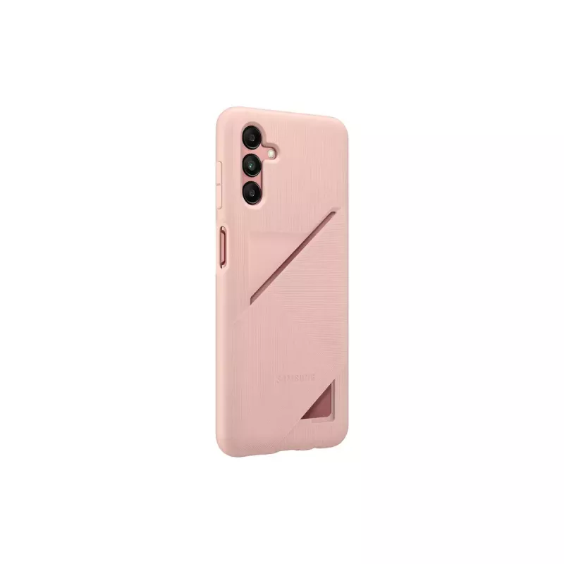 Mobiliojo telefono dėklas Samsung Galaxy A04s EF-OA047TZEGWW, dėklas korpusui iki 16,5 cm (6,5 colio) ekranams, rožinis, 1 kortelės kišenėlė