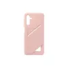 Mobiliojo telefono dėklas Samsung Galaxy A04s EF-OA047TZEGWW, dėklas korpusui iki 16,5 cm (6,5 colio) ekranams, rožinis, 1 kortelės kišenėlė